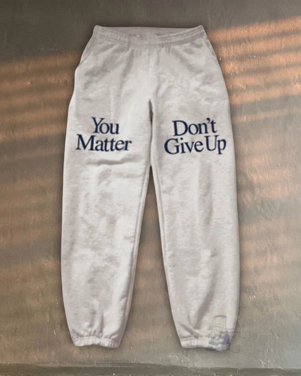 Praying Don't Give Up Sweats Grey 1XL Unisex Butter Soft Luxe in Gray, Women's (Size 32)