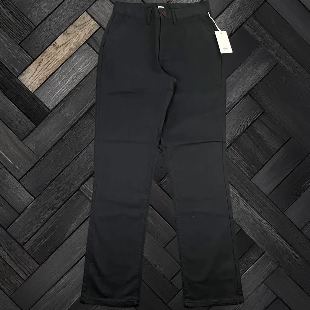 Katin Kraft Pant Chino Stretch Twill Skate Surf Size 29x32 Black Wash Gray New Mens, Men's