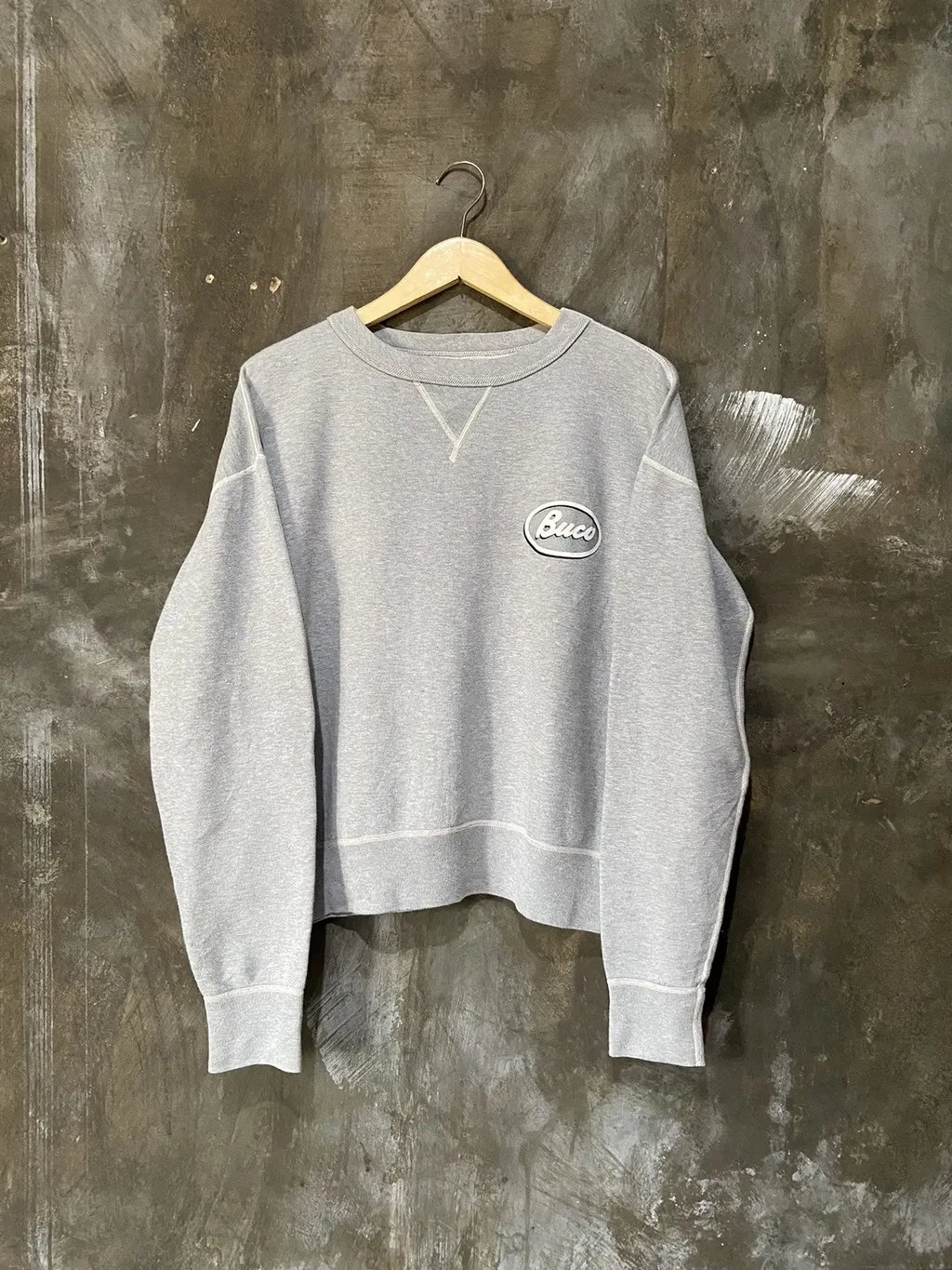 Buco Ruff Riders Loopwheel Sweatshirt in Gray, Men's (Size M)