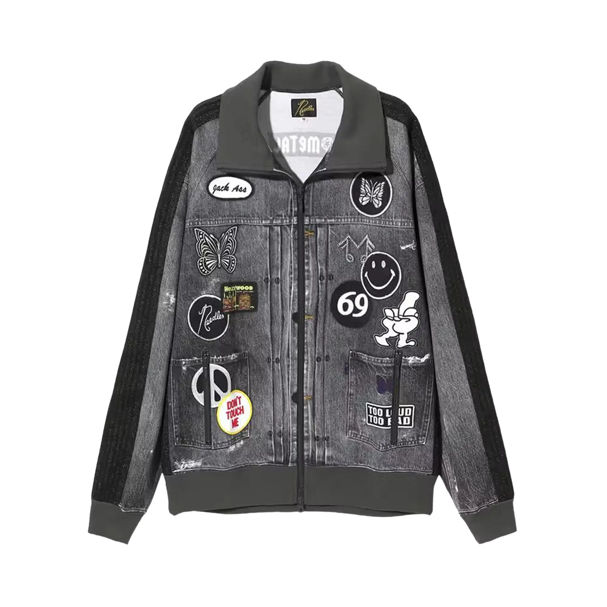 Needles X Midnight Studios Track Jacket 'black', Men's (Size XL)
