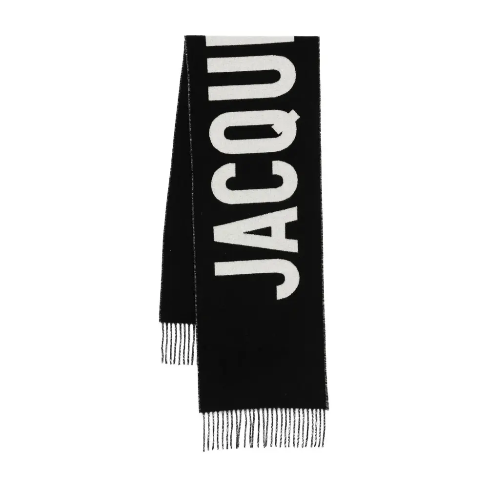 Jacquemus Black Scarves, Men's