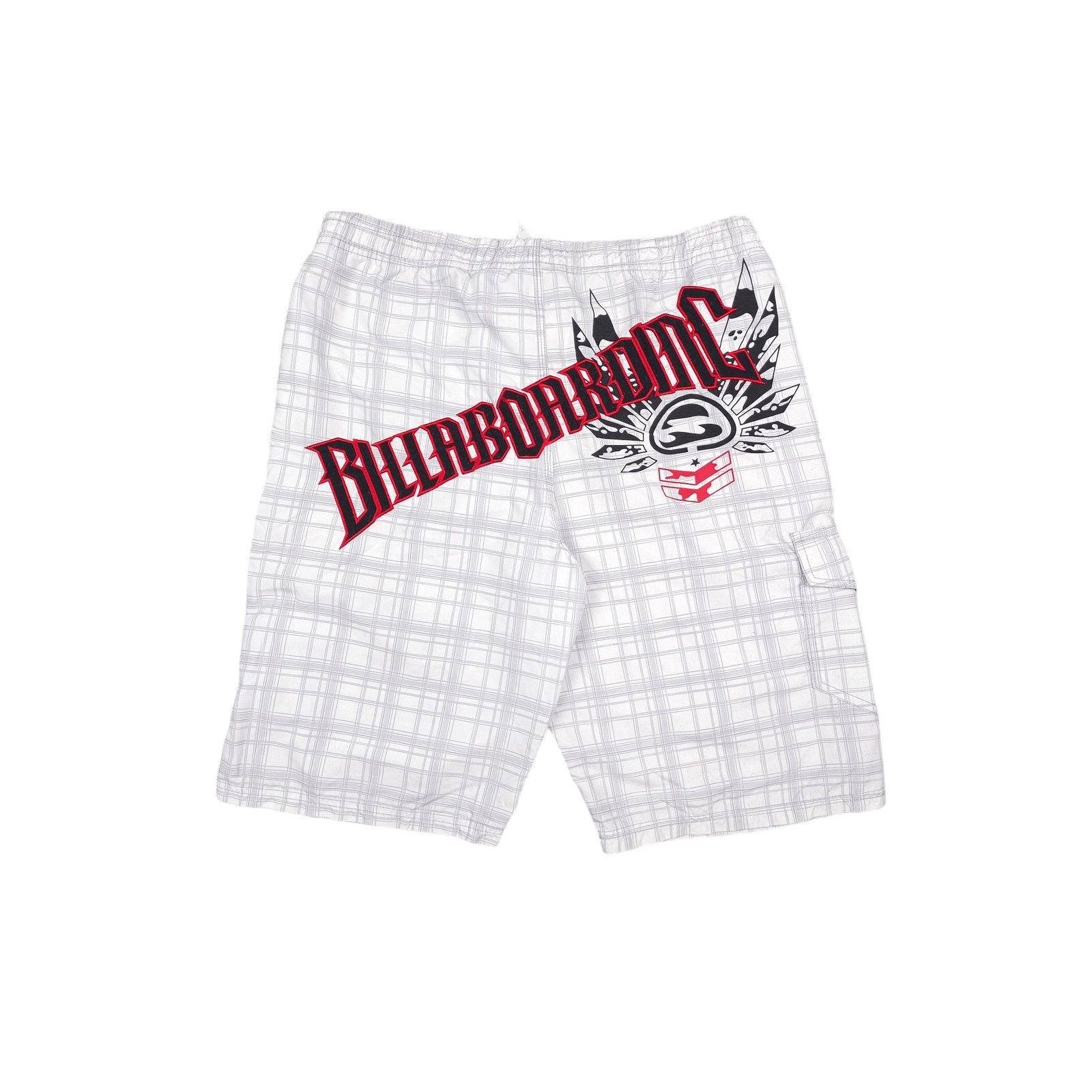 Size XL Vintage Billabong Shorts Spell Out White Y2K 00S, Men's