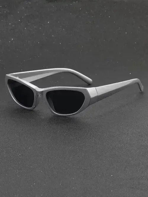 Electric Visual Retro Punk Kurt Cobain Style Sunglasses Square Designer in Grey, Men's