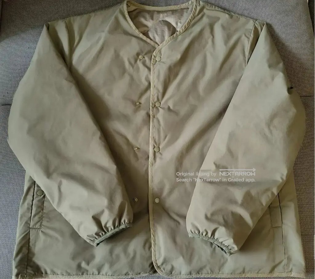 Nanamica 23fw Reversible Cardigan Ttttt2/2609 in Beige, Men's