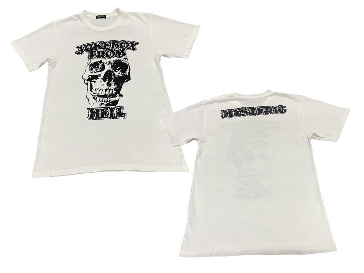 Vintage Hysteric Glamour Skulls “Jukebox From Hell” in White, Men's (Size Small)