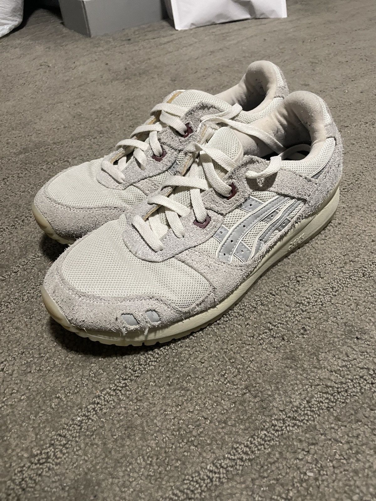 Asics Gel-Lyte Iii X Pleasures Shoes in White, Men's (Size 9.5)