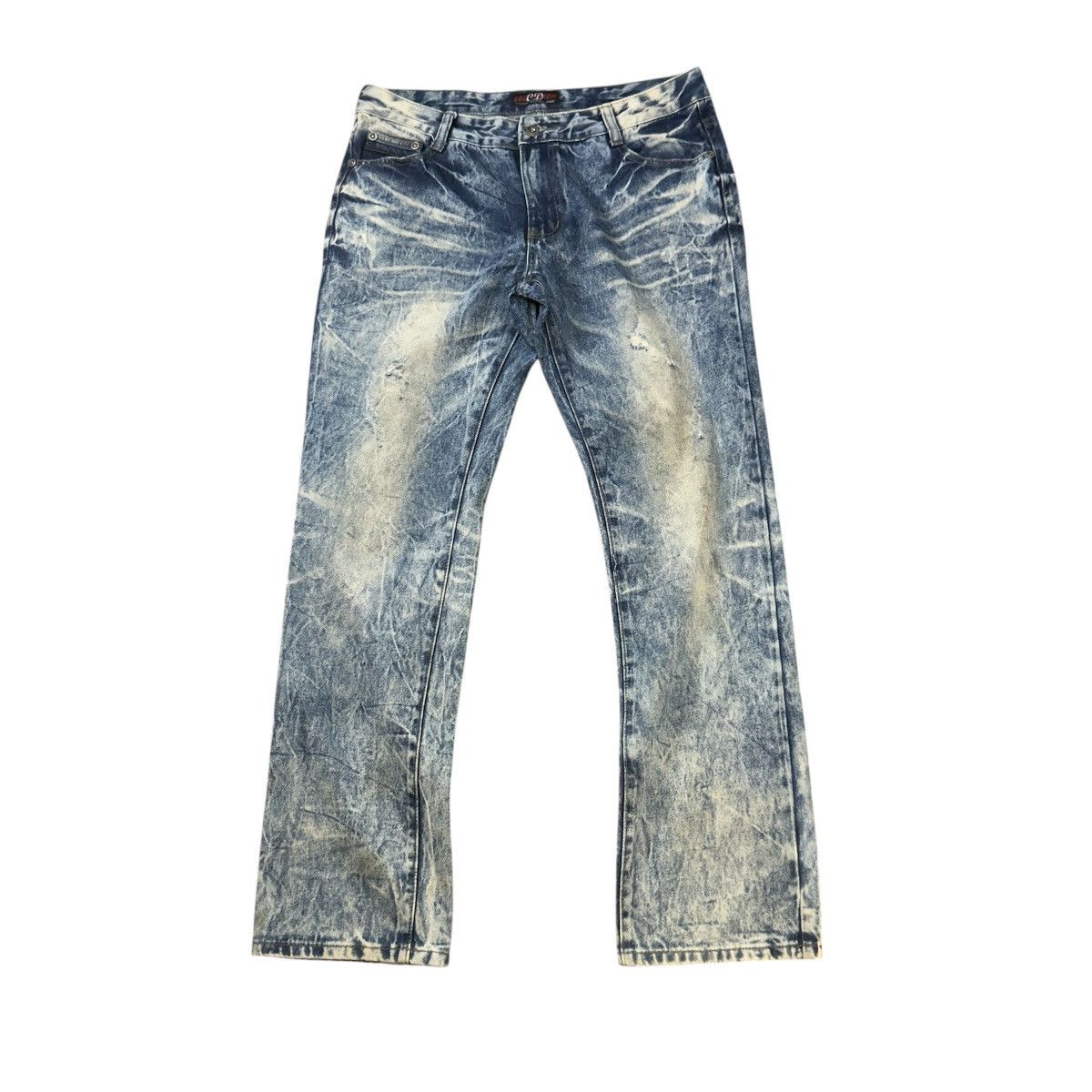 If Six Was Nine Vintage Y2K Japanese Seditionaries Carpe Diem Denim in Blue, Men's (Size 36)