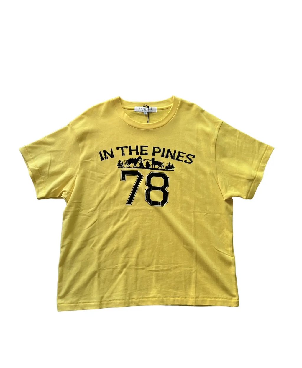 Colette Hyatt "In The Pines" Tee in Yellow, Men's (Size Xxl)