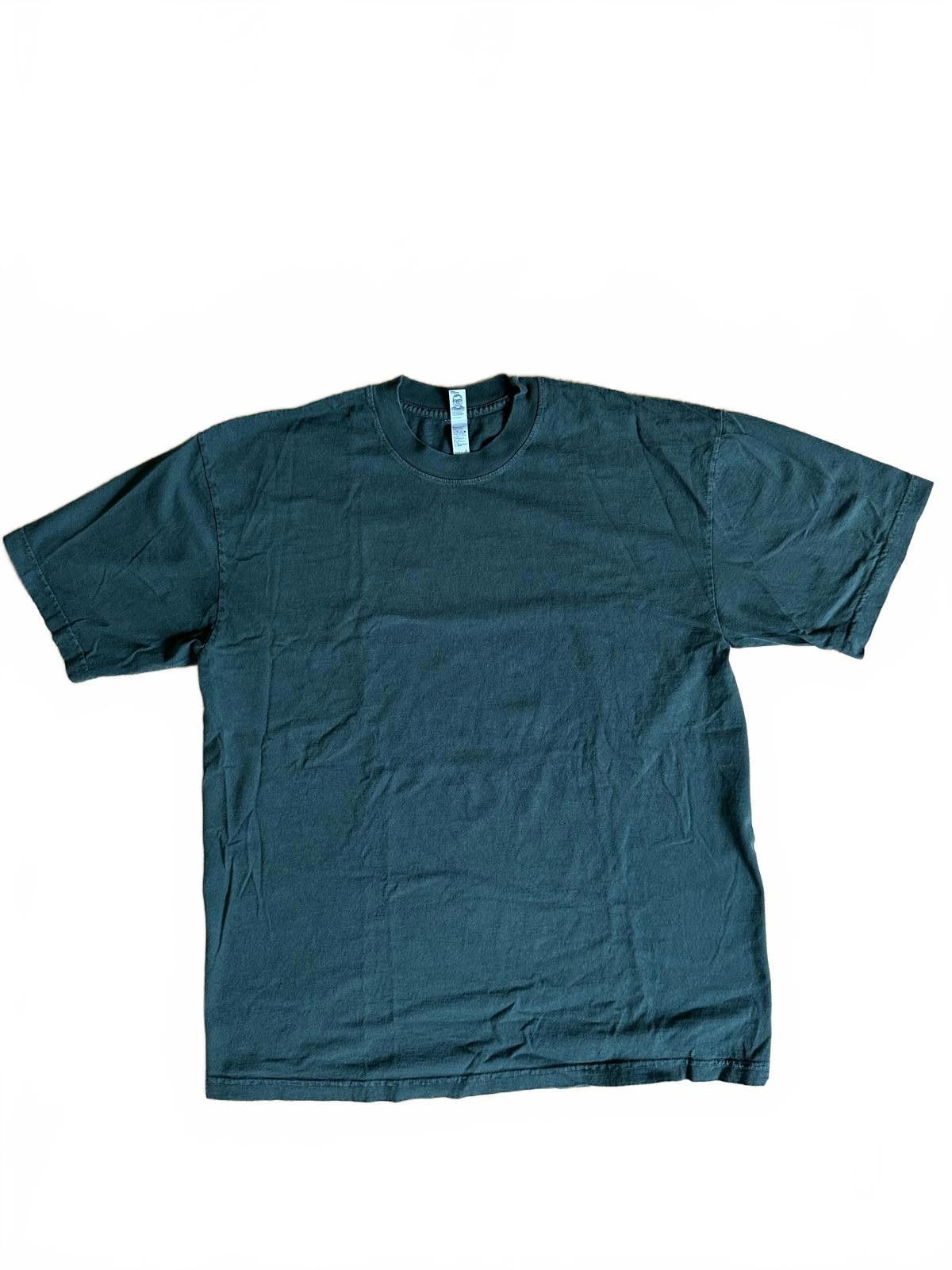 Los Angeles Apparel Heavyweight Green Tee Size L, Men's