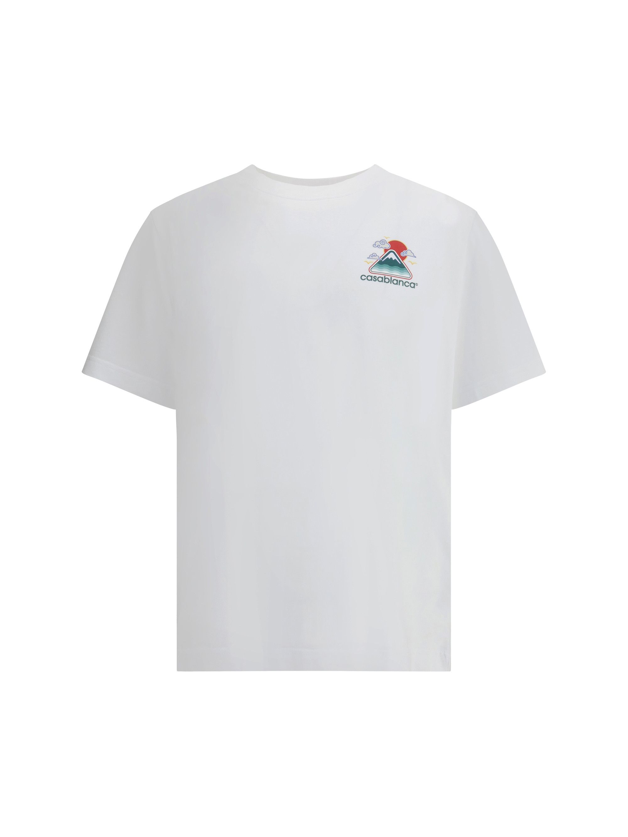 Casablanca Montagne Ondulée Screen Printed Tshirt, Men's (Size Large)