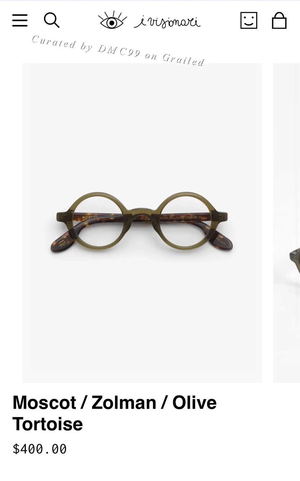 Moscot Zolman Round Eyeglass Frames in Brown, Men's