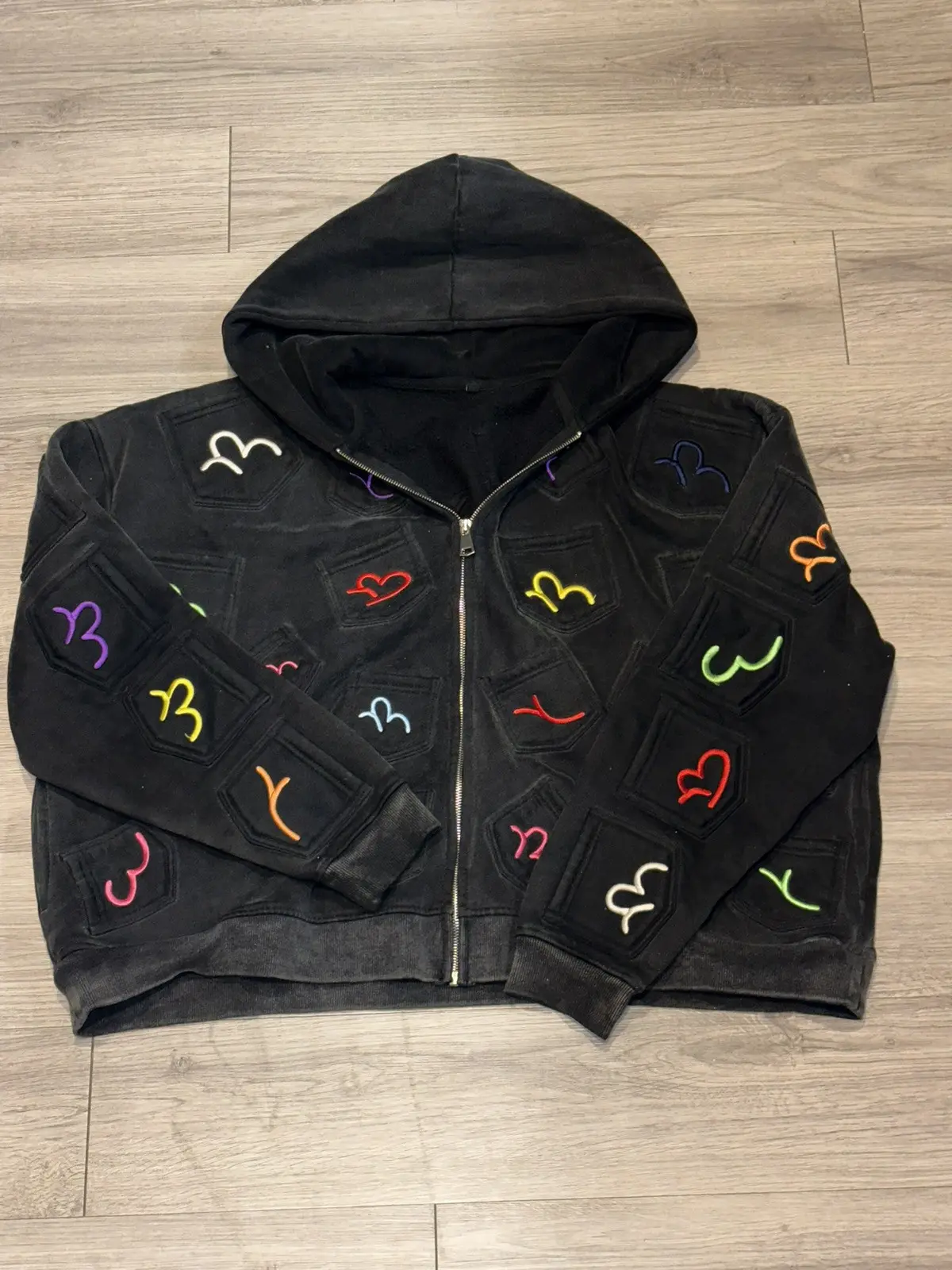 The Gv Gallery Gv Gallery Pocketed Multi Color Jacket, Men's (Size Large)