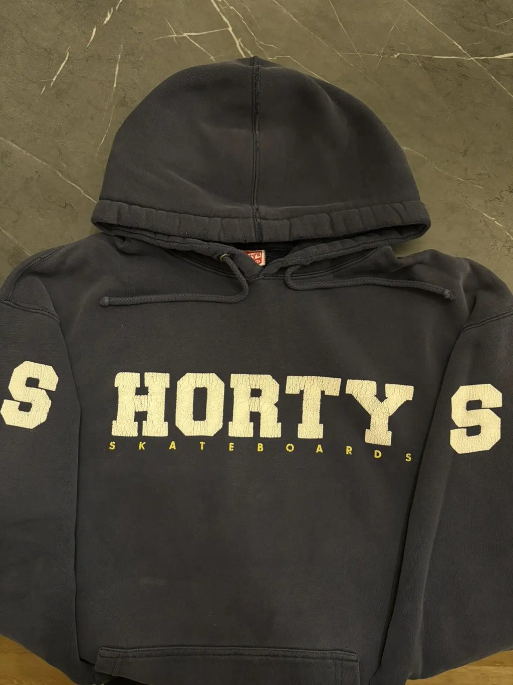 Vintage 90’s Shorty’s Skateboard Hoodie in Blue, Men's (Size M)