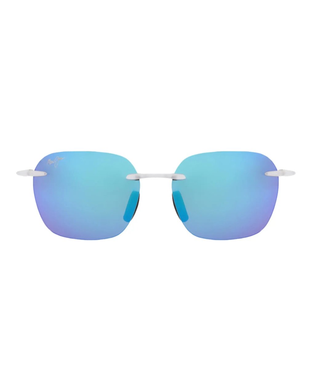 Square-Frame Nylon Sunglasses, Men's