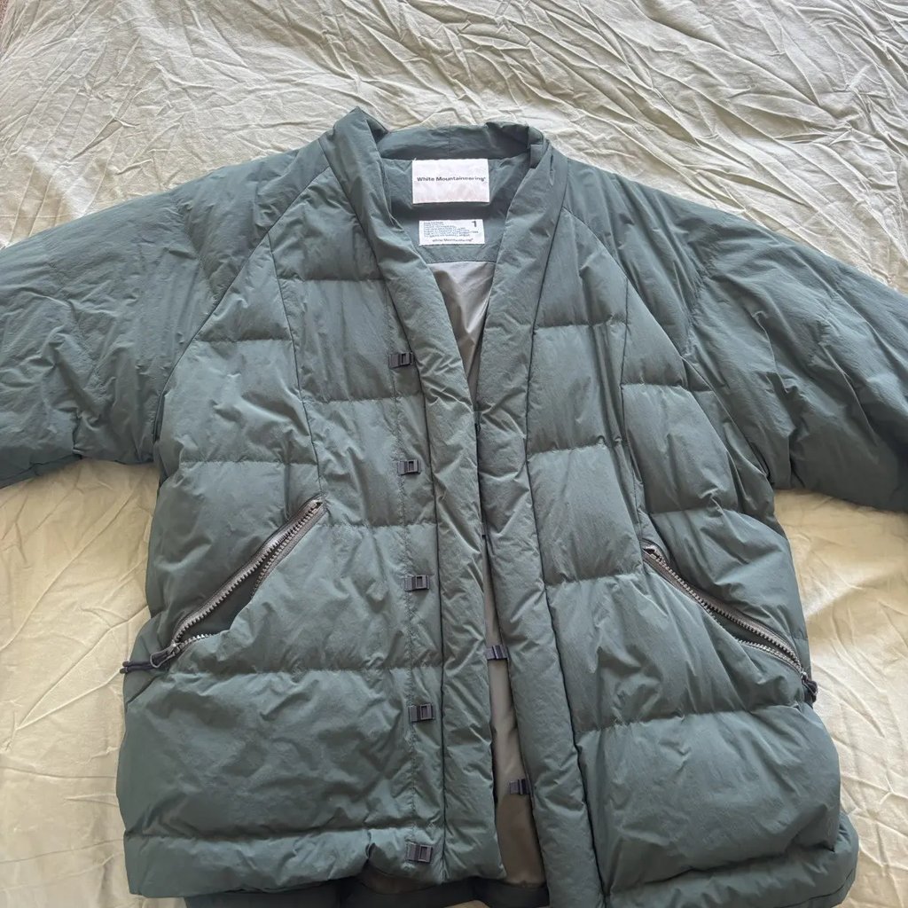 White Mountaineering X Taion Hanten Jacket Forest Green, Men's