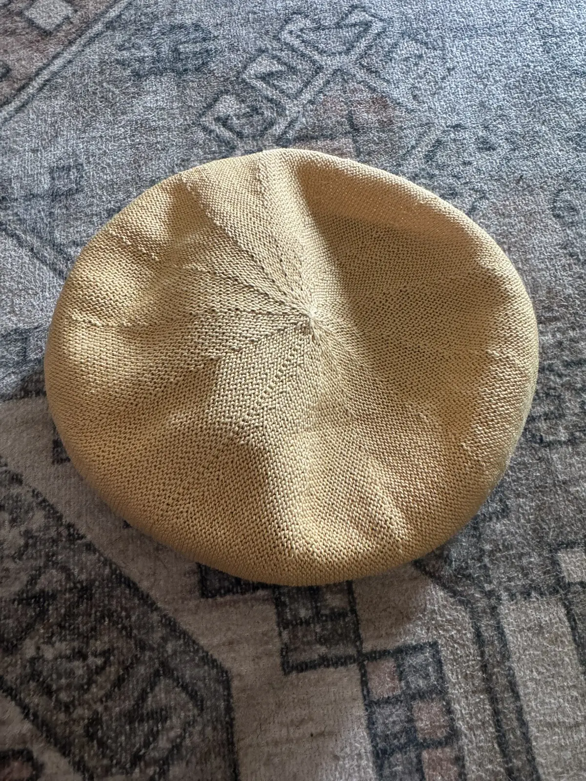 Aime Leon Dore Beret Basketweave in Beige, Men's