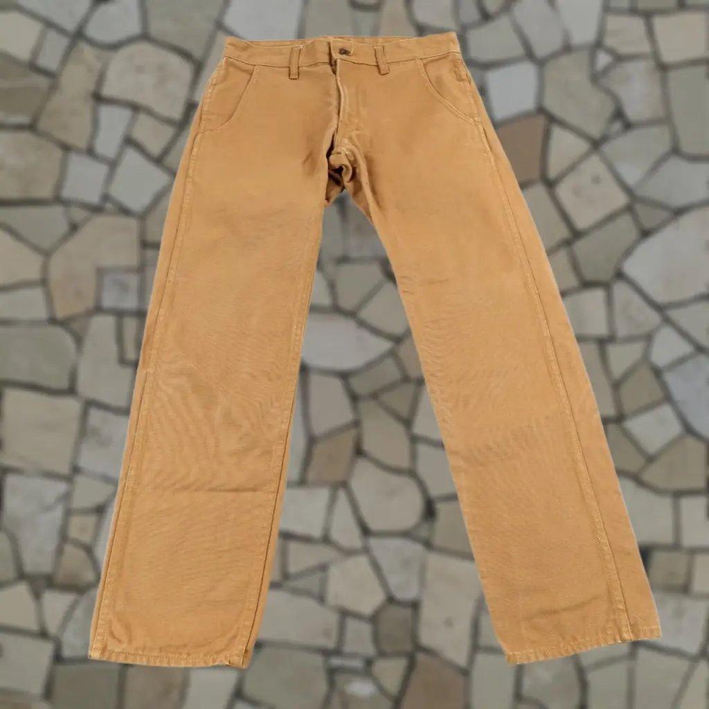 Railcar Finegoods Pants Mens 29 Brown Duck Canvas Flight Trousers Monrovia Usa, Men's (Size 30)