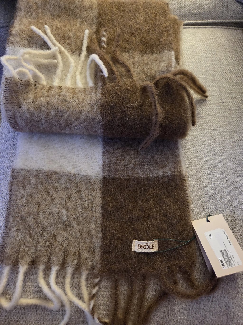 Scarf in Brown, Men's