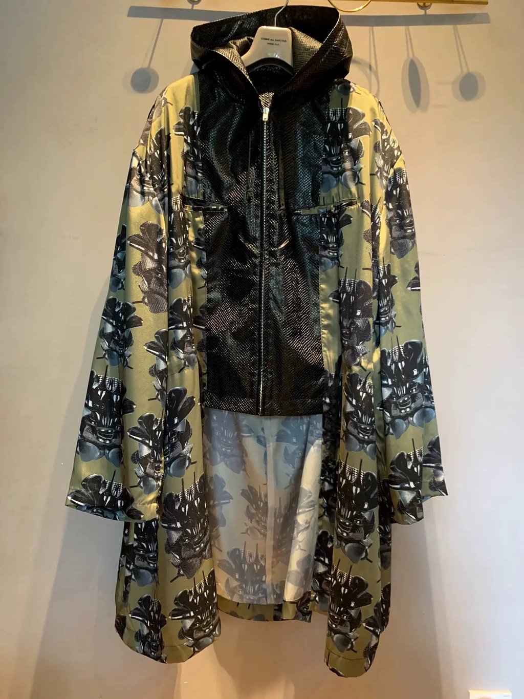 Cdg Homme Plus 2021 Fw Panelled Print Jacket M, Men's