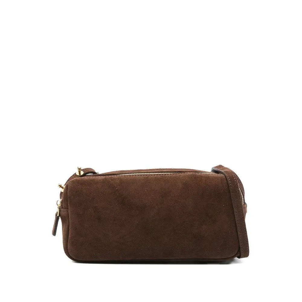 Elleme Brown Shoulder Bags, Women's