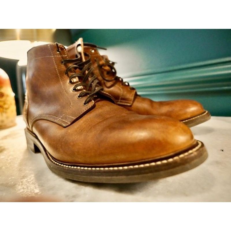 Grant Stone Caswell Bootmaker Boots 12D in Brown, Men's