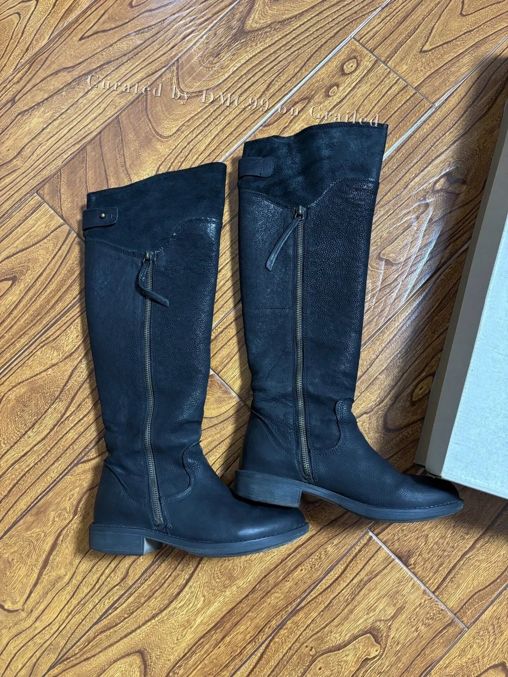 Clarks Women's Black Over-The-Knee Boots, Women's (Size 8)