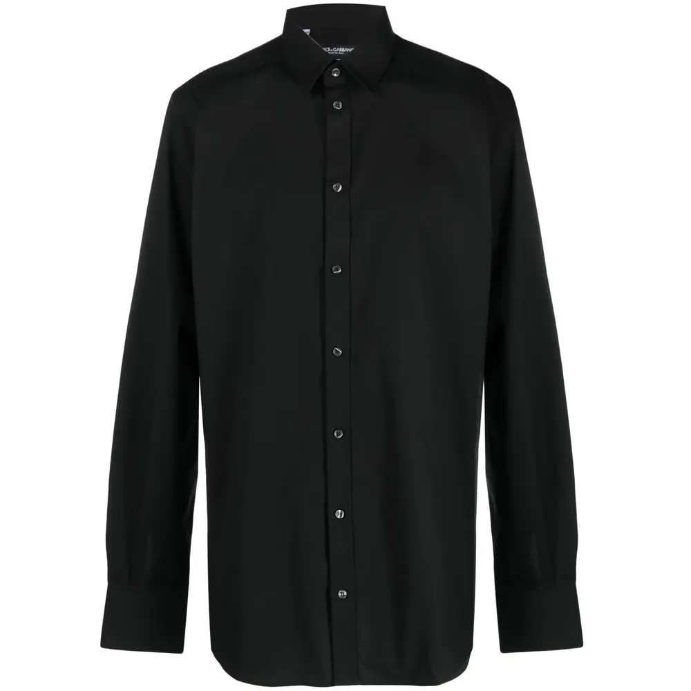 Dolce Gabbana Black Shirts, Men's (Size Medium)