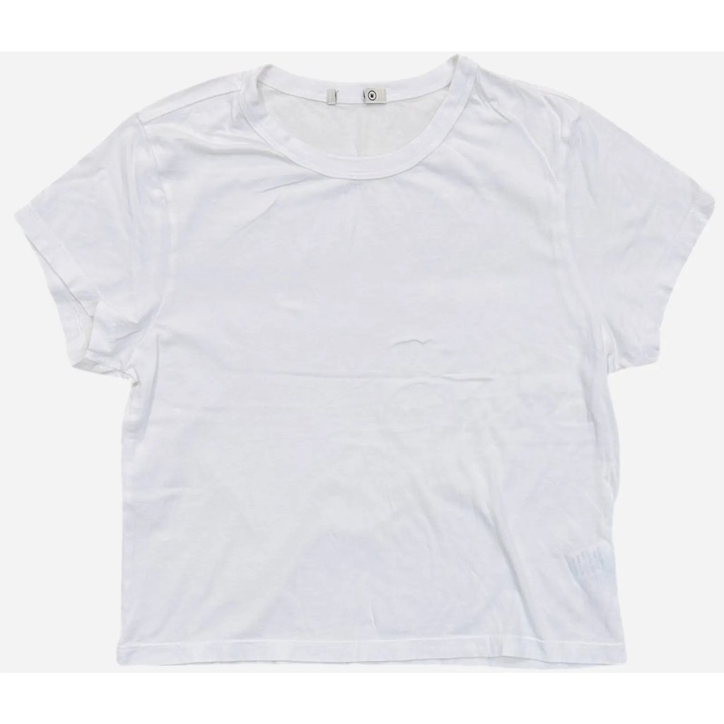 Buck Mason Women's Pima Cotton Boxy Tee T-Shirt In White, Women's