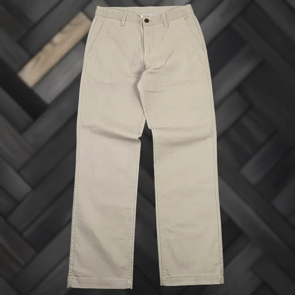 Katin Pant Chino 30x32 Beige Herringbone Twill Cotton Surf Skate Beach Mens, Men's