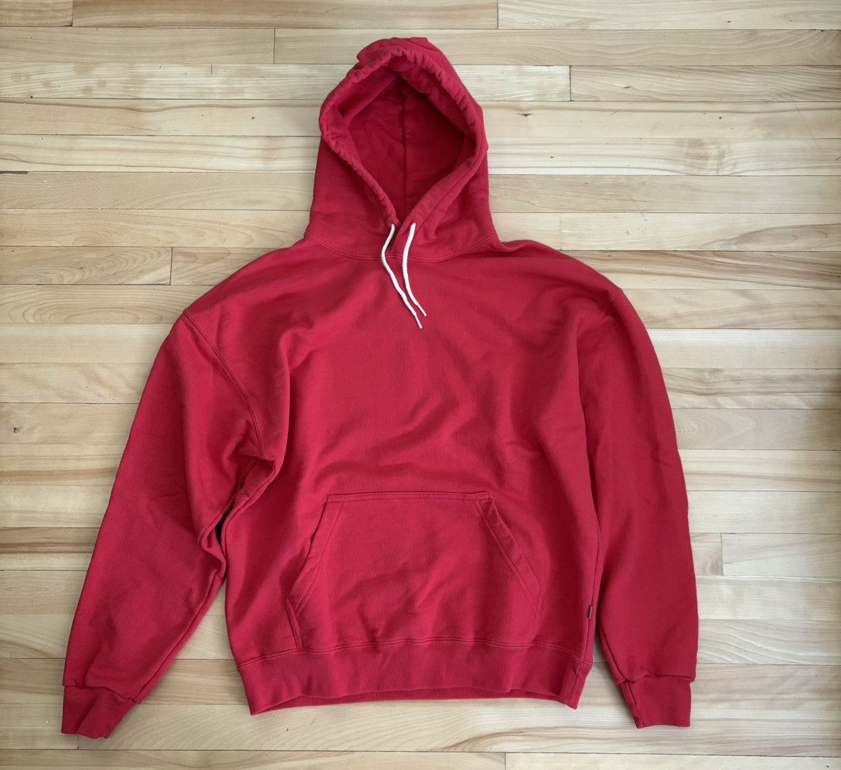Jjjjound J90 Hooded Sweatshirt in Red, Men's (Size Medium)