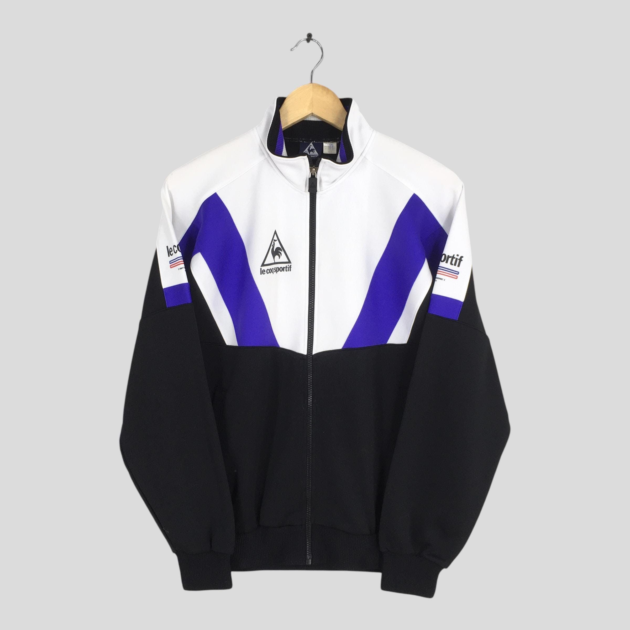 Vintage 90's Le Coq Sportif Track Top Jacket Medium, Men's