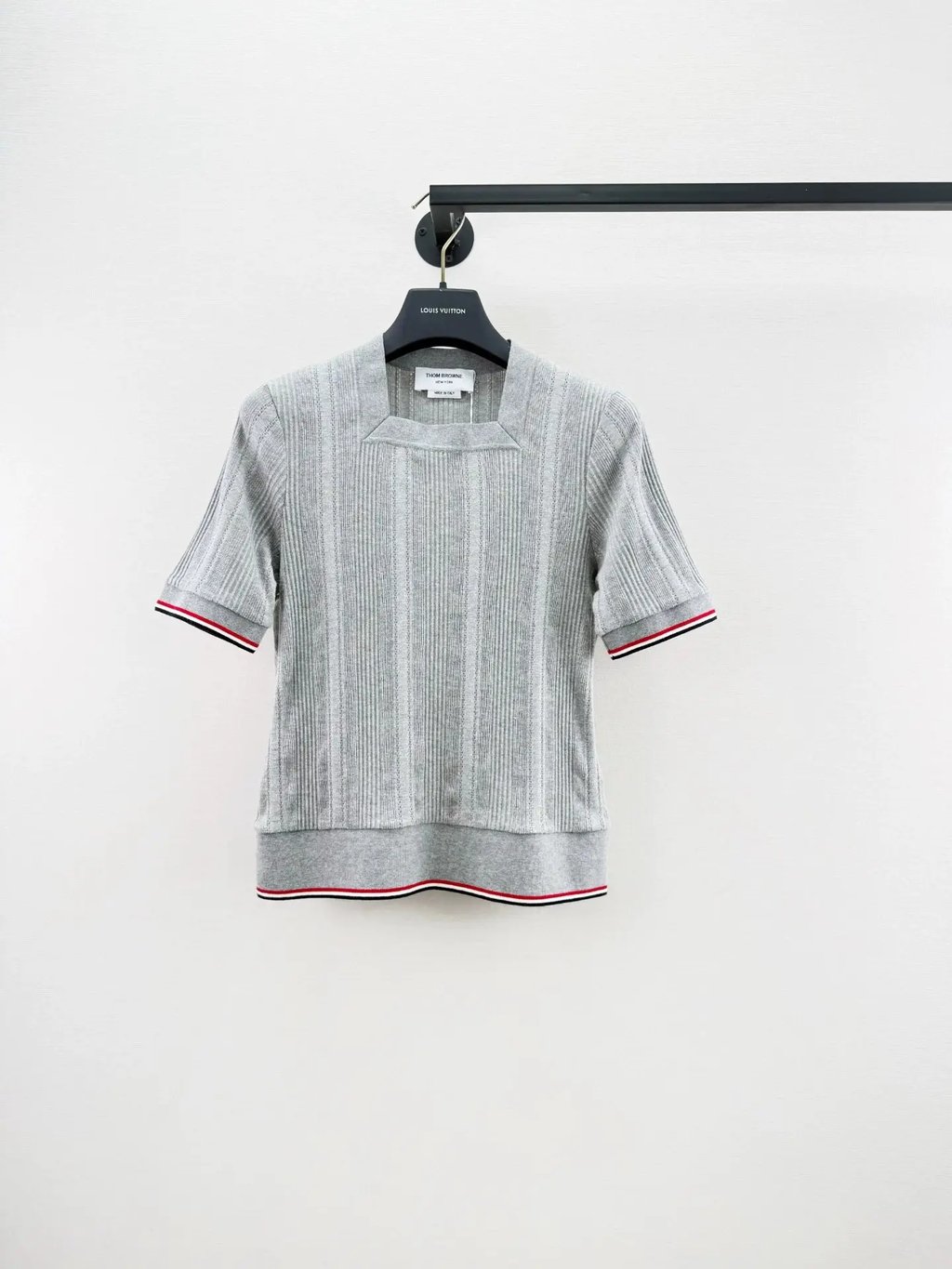 Thom Browne Tb Short Sleeve 42 - Almost New in Gray, Women's