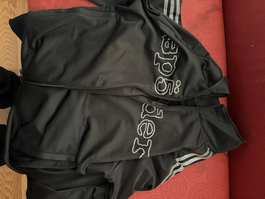 Sp5der X Adidas Track Jacket in Black, Men's (Size L)