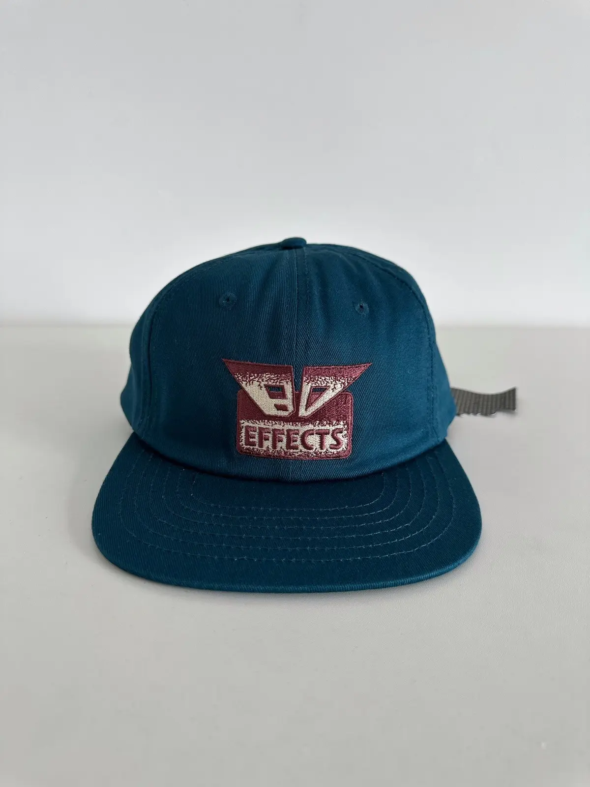 Brain Dead Big Logo Fx Twill 6 Panel Cap Hat Navy in Blue, Men's