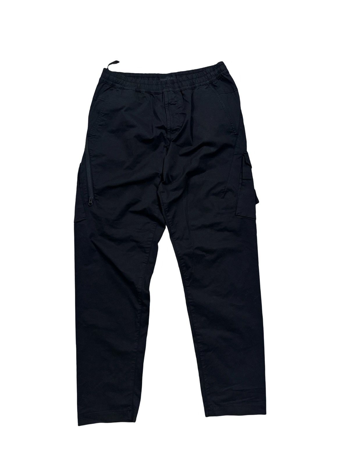 500$ Stone Island Ghost Piece Cargo Pants/Stone Island Pants in Black, Men's (Size 34)