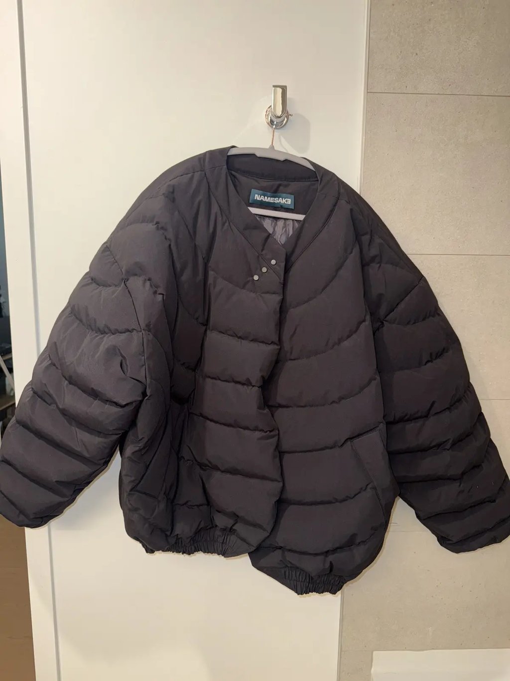 Namesake Puffer in Black, Men's (Size L)
