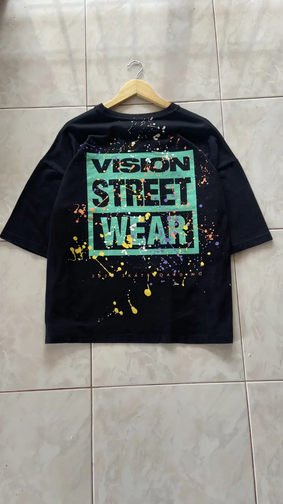Vision Streetwear Skateboarding in Black, Men's (Size Medium)