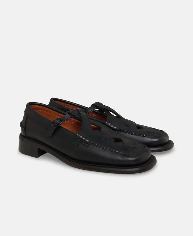 Loafers Merce in Black, Women's (Size 5)