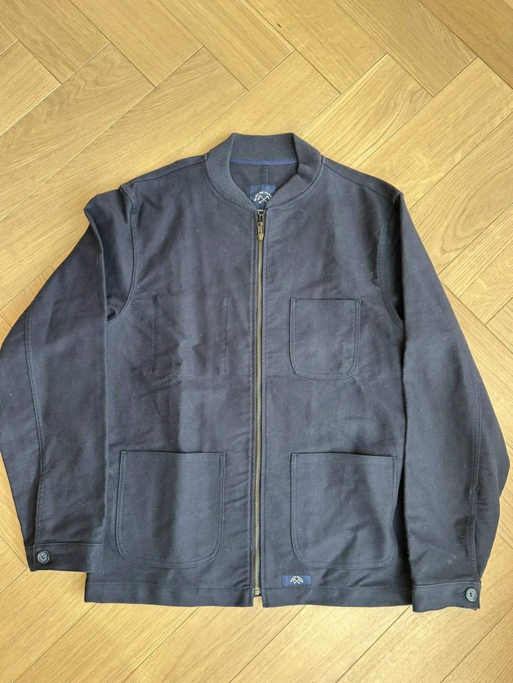 Vest Bleu De Paname in Blue, Men's (Size Xl)