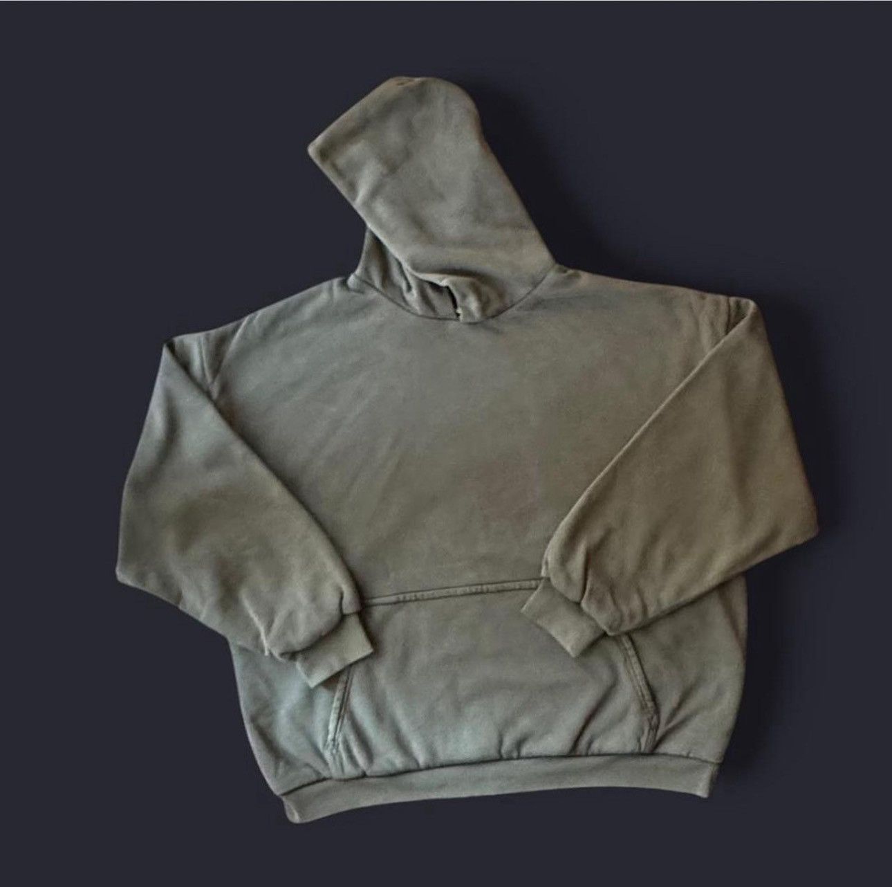 Gap Poetic Grey Oversized Hoodie S, Men's (Size Small)