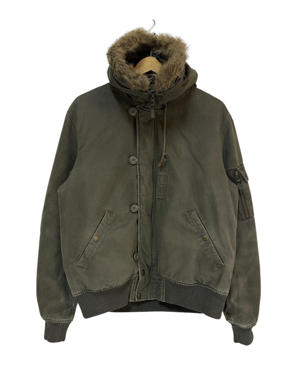 If Six Was Nine Urban Collection Lgb Inspired Jacket Bomber in Green, Men's (Size Large)