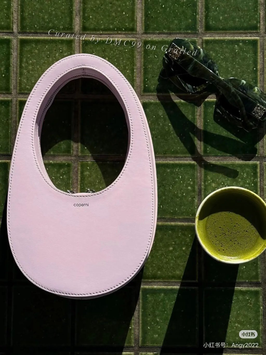 Coperni Mini Swipe Bag Pink, Women's