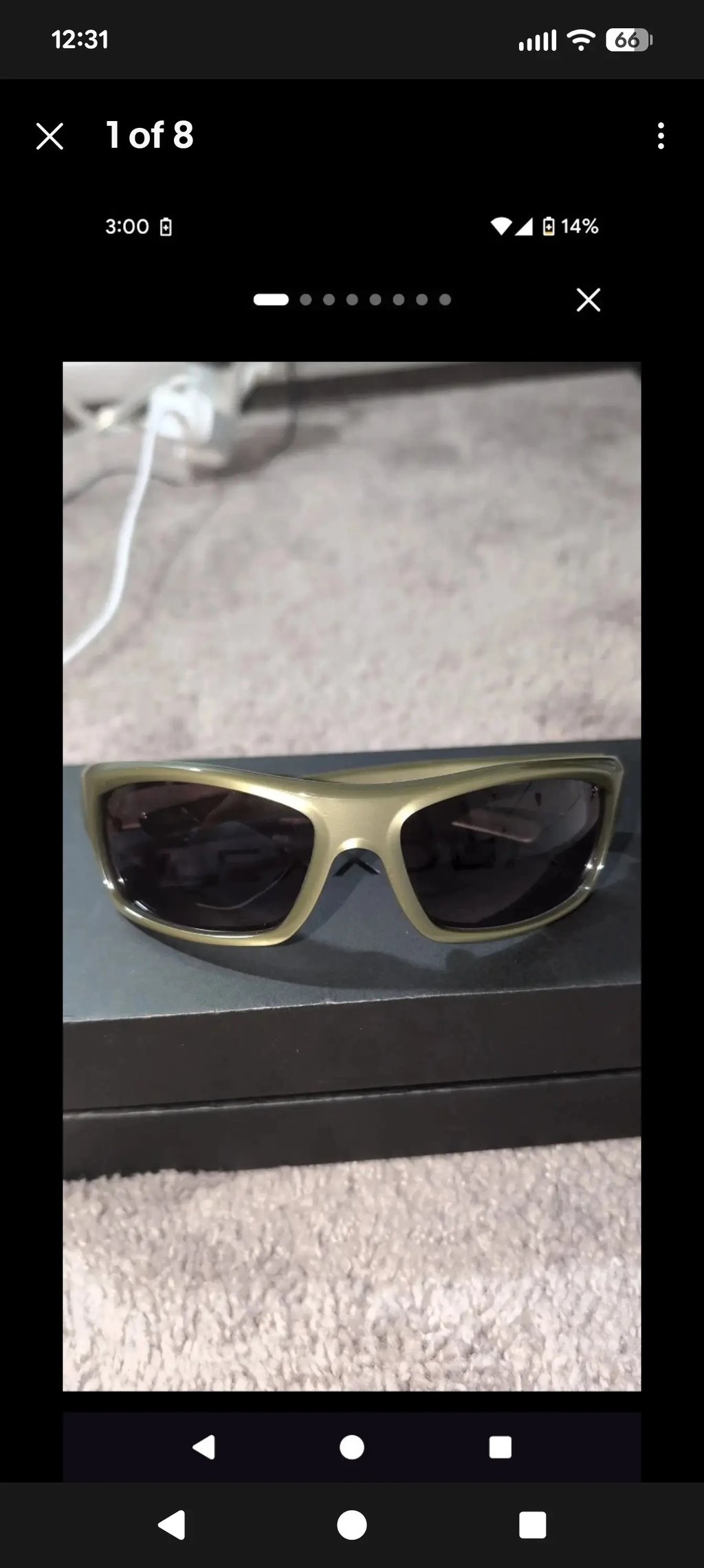 Vintage Lexxola Neo Sunglasses In Moss Green - Full Og Box Set, Men's