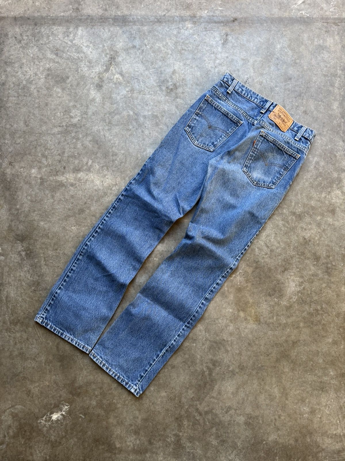 Levis Vintage 80’S/90’S Levi’S 517 Orange Tab Bootcut Denim in Blue, Men's (Size 30)