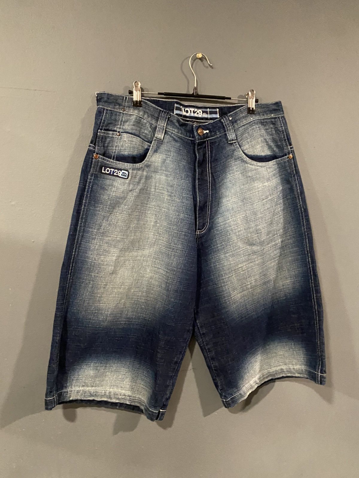 Vintage Y2K Lot 29 Southpole Style Jorts in Blue, Men's (Size 34)