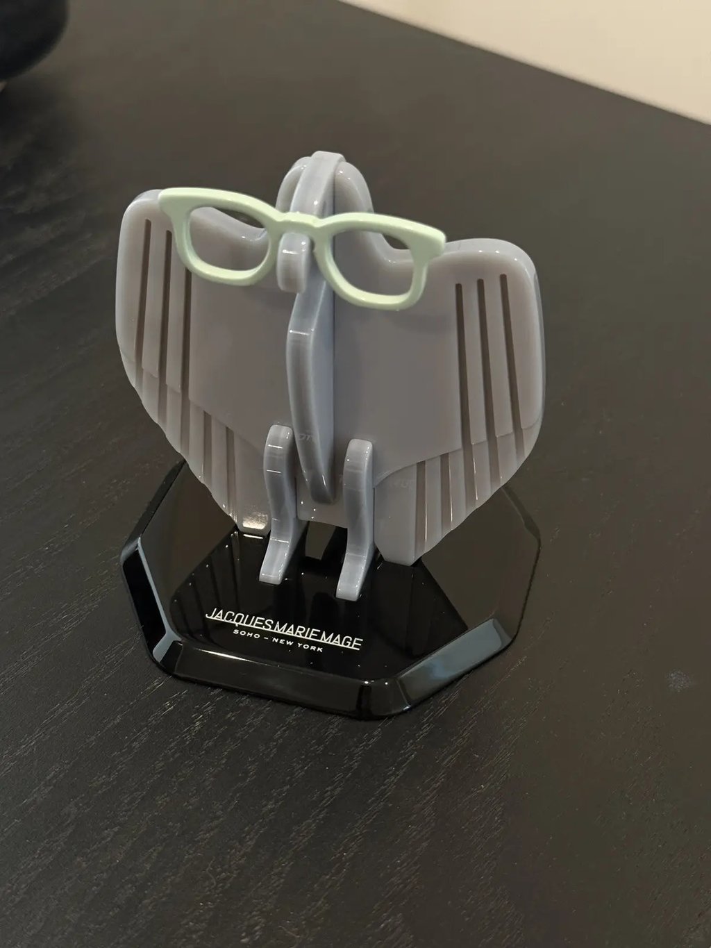 Jacques Marie Mage Eagle Bird Acetate Figurine in Black, Men's