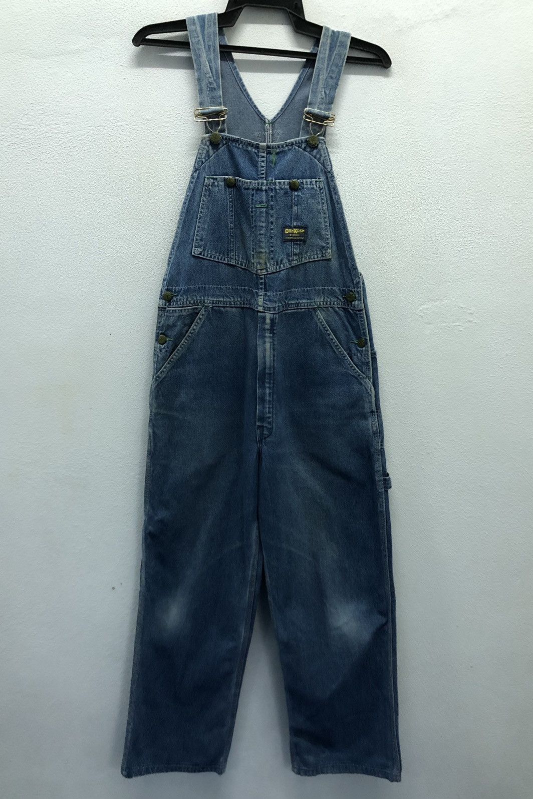 Vintage Union Made Oshkosh B'gosh Vestbak Made In Usa Overal in Blue, Men's (Size 33)