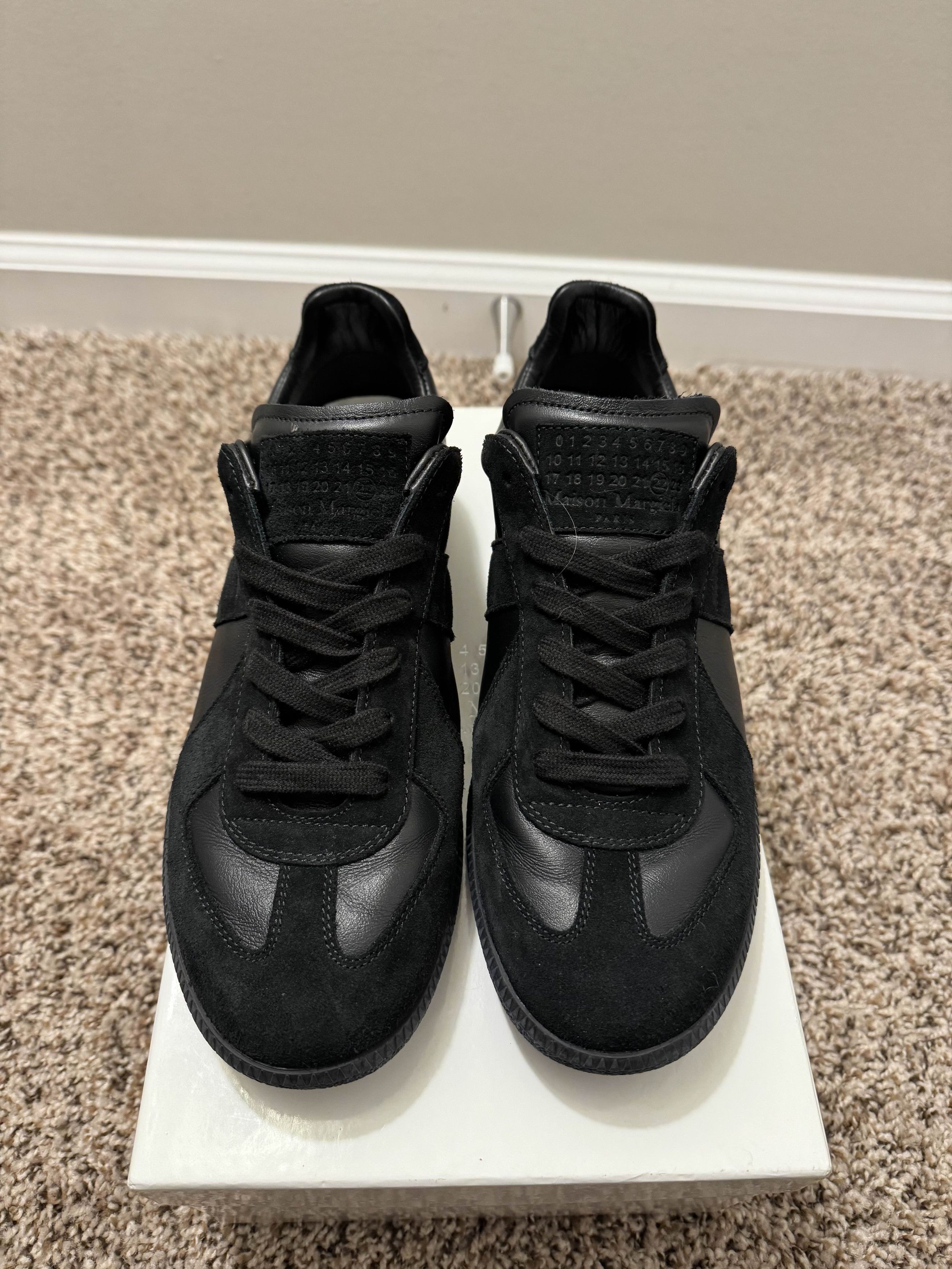 Maison Margiela Gats Shoes in Black, Men's (Size 9)
