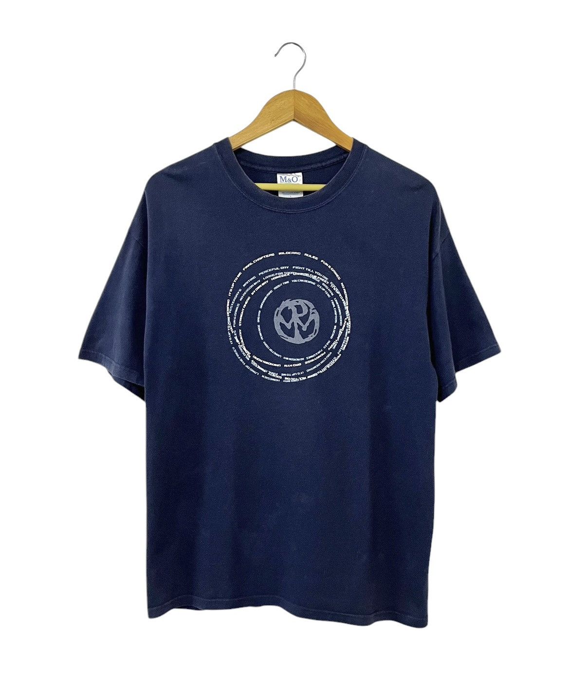 Band Tees Vintage 00S Pennywise Albums Songs Tour Punk Band Tshirt in Blue, Men's (Size Large)