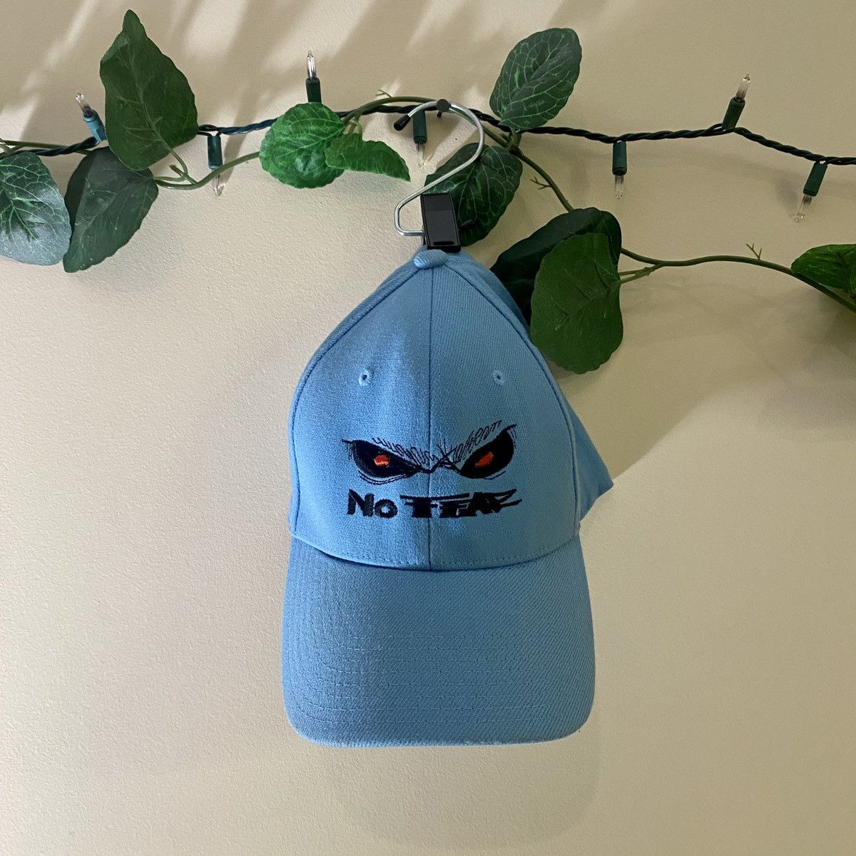 Vintage 90's No Fear Skateboard Hat in Blue, Men's